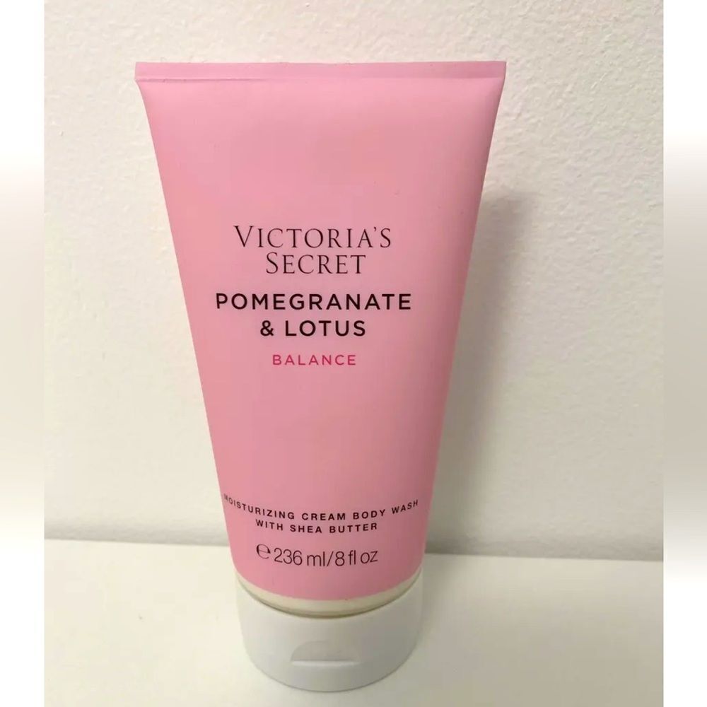 🔥VICTORIA'S SECRET Balance POMEGRANATE & LOTUS BALANCE CREAM WASH 8OZ NEW